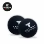 TALBOT torro μπάλα squash, μαύρη/κόκκινη, Medium, συσκευασία 2 τεμ. blister με κόκκινη κουκκίδα 251105