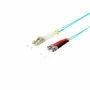 SHIVERPEAKS S/CONN maximum connectivity LC/ST Duplex Multimode OM3 50/125µm Καλώδιο patch οπτικών ινών, Aqua, 5m (77945/3)