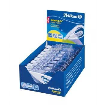 Pelikan blanco Maxi Διορθωτικό ρολό, 4,2 mm x 10 m, χωρίς διαλύτες, λευκό 340315
