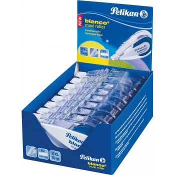 Pelikan blanco Maxi Διορθωτικό ρολό, 4,2 mm x 10 m, χωρίς διαλύτες, λευκό 340315