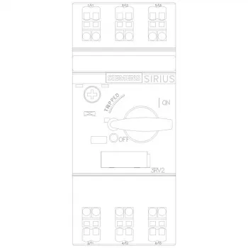 SIEMENS SIRIUS 3RV2011-4AA20 Διακόπτης προστασίας κινητήρα, 11-16 A, 3-πολικός, S00, βιδωτοί ακροδέκτες