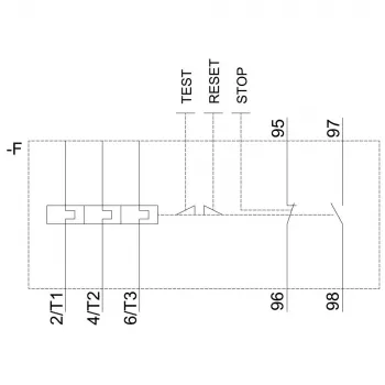 SIEMENS SIRIUS 3RU2126-1KB0 Θερμική προστασία υπερφόρτωσης 9,0-12,5A Κλάση 10, βιδωτοί ακροδέκτες, 1NO+1NC