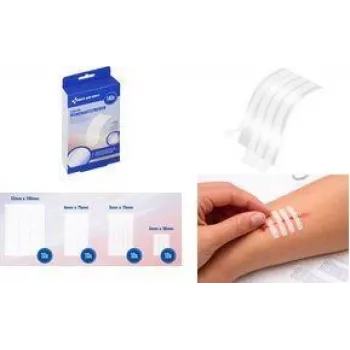 FIRST AID ONLY Αποστειρωμένες ταινίες κάλυψης τραυμάτων, λευκές, 140 ταινίες ανά blister (P-10095 00)