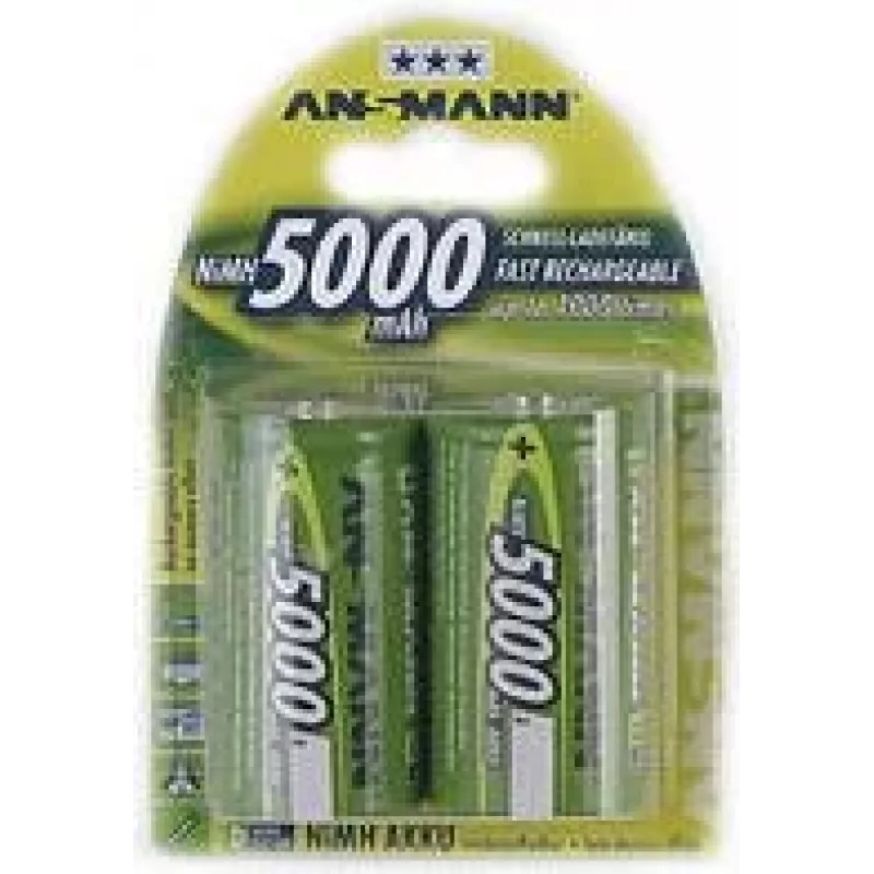 ANSMANN D Μπαταρία NiMH 5000 mAh 1,2 V 5030921