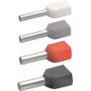 Klauke 87313 Διπλό ακροχιτώνιο 2 x 0,75 mm² γκρι