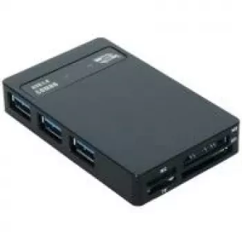 EXSYS EX-1635 USB 3.2 Gen 1 Πολυαναγνώστης καρτών - μαύρος