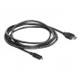 DeLOCK καλώδιο HDMI σε Micro-HDMI 2 m, 32 AWG, High Speed με Ethernet, 4K 82664