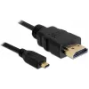 DeLOCK καλώδιο HDMI σε Micro-HDMI 2 m, 32 AWG, High Speed με Ethernet, 4K 82664