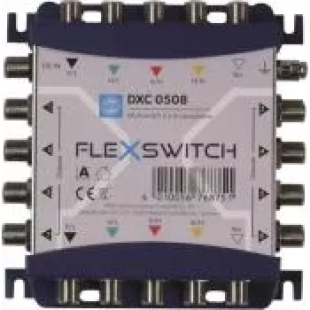 WISI DXC0508 FLEXSWITCH multiswitch 5-in-8 με δυνατότητα διασύνδεσης SAT/TERR 76875