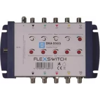 WISI FLEXSWITCH ενισχυτής γραμμής DXA0505 4xSAT/1xTERR για διαδοχικές συνδέσεις multiswitch