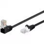 Wentronic 94173 Cat5e U/UTP RJ-45 καλώδιο patch δικτύου, 0,5 m, μαύρο