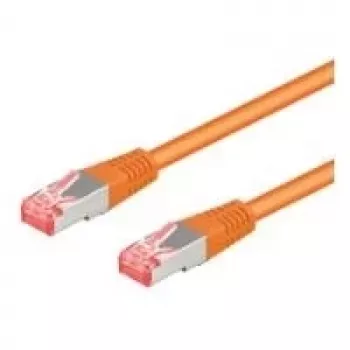 Wentronic Goobay καλώδιο patch CAT 6, S/FTP (PiMF), πορτοκαλί, 25 m, LSZH χωρίς αλογόνα, χαλκός (95649)