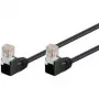 Wentronic 96086 Cat5e U/UTP RJ45 καλώδιο patch, μαύρο