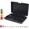 KS TOOLS 1/2 ίντσες σετ καρυδάκια κρουστικά εξάγωνα, κοντά, 12 τεμ. (515.0112)