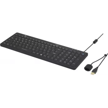 Renkforce IP68 βιομηχανικό πληκτρολόγιο USB μαύρο αδιάβροχο ανθεκτικό στη σκόνη (iM-IKB106-BK)