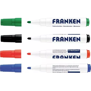 FRANKEN U-ACT! Line μαρκαδόρος λευκού πίνακα, στρογγυλή μύτη, 3 mm, διάφορα χρώματα, 1 τεμ. Z1999