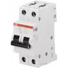 ABB S200 2P C20 διακόπτης προστασίας γραμμής 20A 6kA 2CDS252001R0204