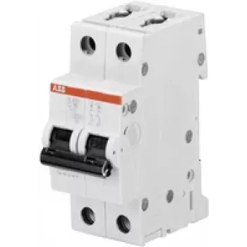 ABB S200 2P C20 διακόπτης προστασίας γραμμής 20A 6kA 2CDS252001R0204