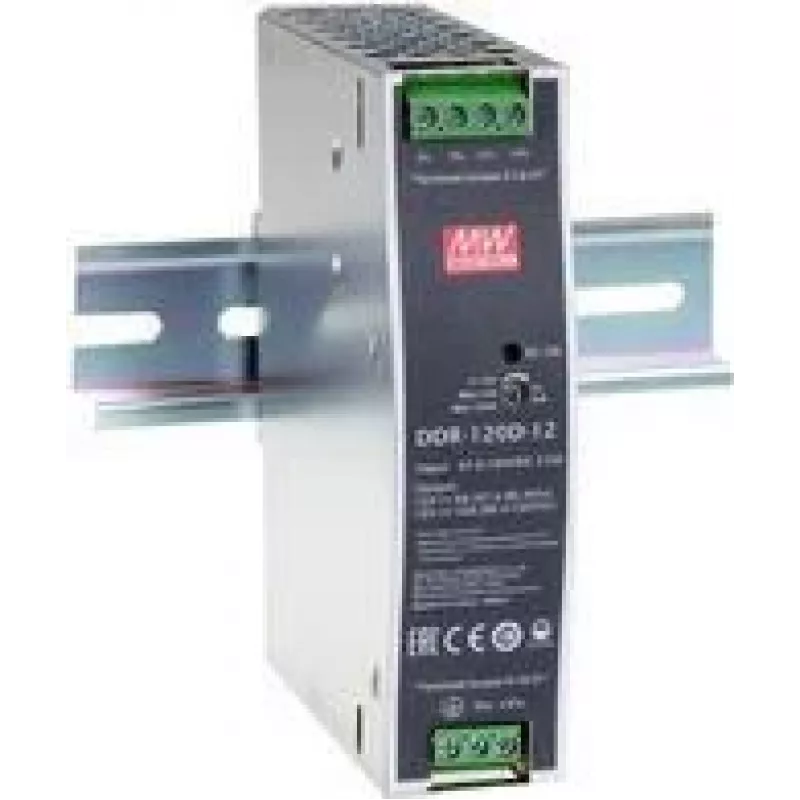 MEAN WELL DDR-120B-24 τροφοδοτικό ράγας DIN 120W 24V 5A