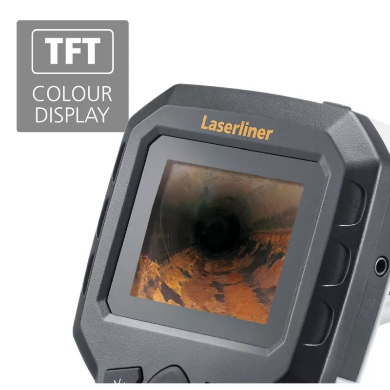 Laserliner 082.252E Κάμερα επιθεώρησης με ακίδα 9 mm και οθόνη TFT 2,7 ιντσών