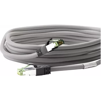Wentronic Goobay Καλώδιο patch CAT 8.1, S/FTP (PiMF), γκρι, 20 m - LSZH χωρίς αλογόνα, χαλκός AWG 24 (55143)