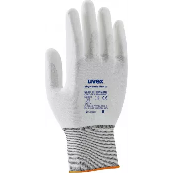Uvex 60041 Γάντια ασφαλείας λευκά ελαστάνη-πολυαμίδιο μέγεθος 11 6004111