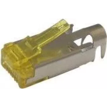 Hirose TM31P-TM-88P(01) Βύσμα αρσενικό RJ-45 STP CAT6a field terminable, διαφανές κίτρινο