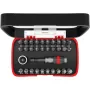 fischer 559121 Σετ 32 τεμ. μυτών κατσαβιδιού (Phillips, Pozidriv, ίσιο, Torx Plus)