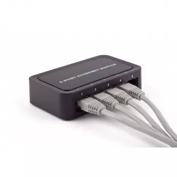 SHIVERPEAKS BS08-01110 Switch desktop 5 θυρών Fast Ethernet unmanaged, 10/100 Mbps, μαύρο