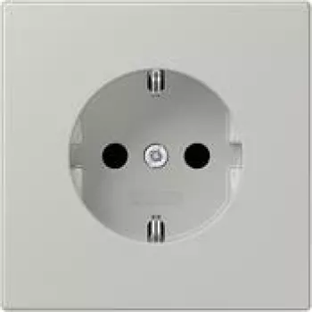 JUNG LC 1520 205 Πρίζα SCHUKO 16 A 250 V, Duroplast βαμμένο, σειρά LS, gris clair 31 (32013)