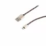 SHIVERPEAKS S-Conn 14-50082 Καλώδιο USB 2.0, USB-A σε Micro-USB B, 2 m, καφέ