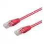Wentronic Goobay Καλώδιο patch CAT 5e U/UTP, ματζέντα, 0,25 m 95200