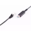 SHIVERPEAKS Καλώδιο adapter USB-A σε RJ45 Gigabit Ethernet, 1m, μαύρο BS13-52025
