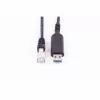 SHIVERPEAKS Καλώδιο adapter USB-A σε RJ45 Gigabit Ethernet, 1m, μαύρο BS13-52025