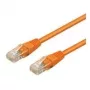 Wentronic Goobay CAT 5e Καλώδιο Patch U/UTP Πορτοκαλί 0,25m CCA 95201
