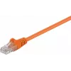 Wentronic Goobay CAT 5e Καλώδιο Patch U/UTP Πορτοκαλί 0,25m CCA 95201