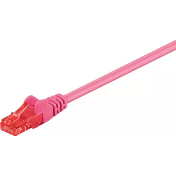 Wentronic 3m Cat6 Καλώδιο Patch RJ-45 Ματζέντα 95276-GB