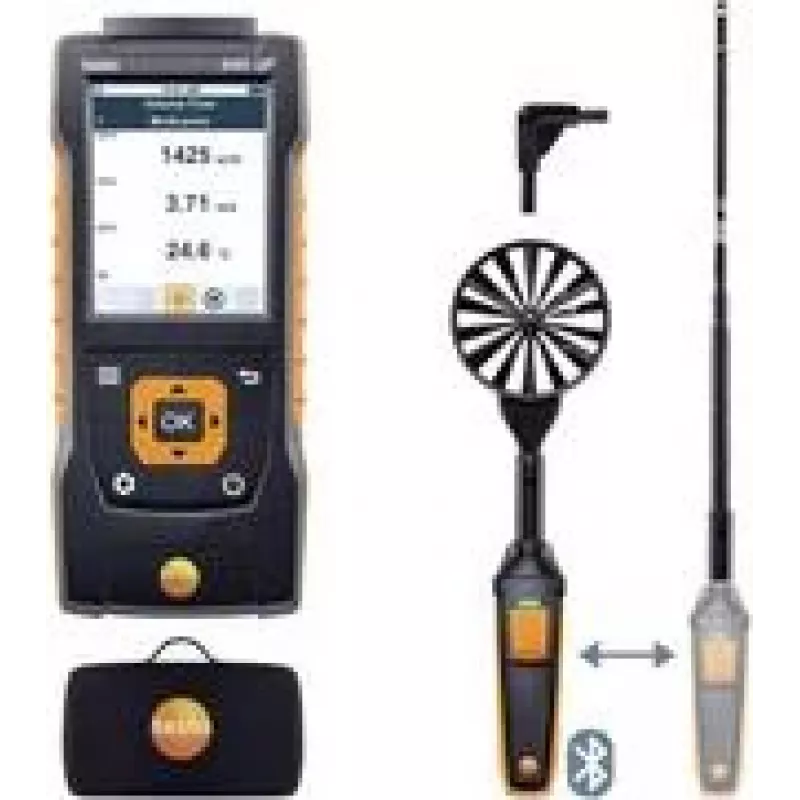TESTO 440 Set1 delta p Ανεμόμετρο (0563 4409)