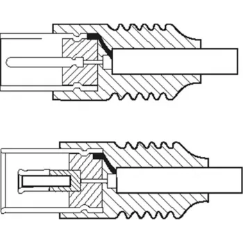 TECLINE Wentronic Goobay καλώδιο κεραίας, λευκό, 20 m - βύσμα ομοαξονικό IEC σε υποδοχή ομοαξονική IEC (50125)