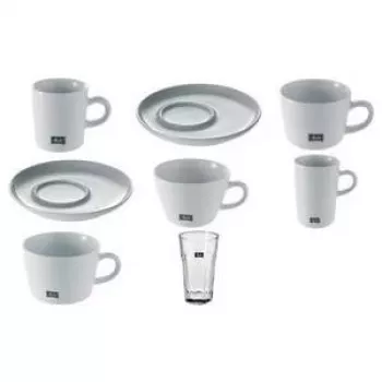 Melitta Latte Macchiato ποτήρια M-Cups, 330 ml, κρύσταλλο μολύβδου, 130 mm ύψος - 12 τεμ. (18990)