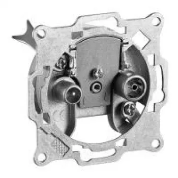Wentronic Goobay πρίζα διέλευσης κεραίας 2 οπών - 10 dB απώλεια διέλευσης (67044)