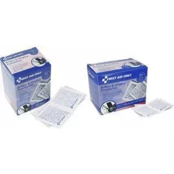 FIRST AID ONLY μαντηλάκια καθαρισμού γυαλιών 1 φύλλου λευκό, 200 μαντηλάκια (P-10301 00)