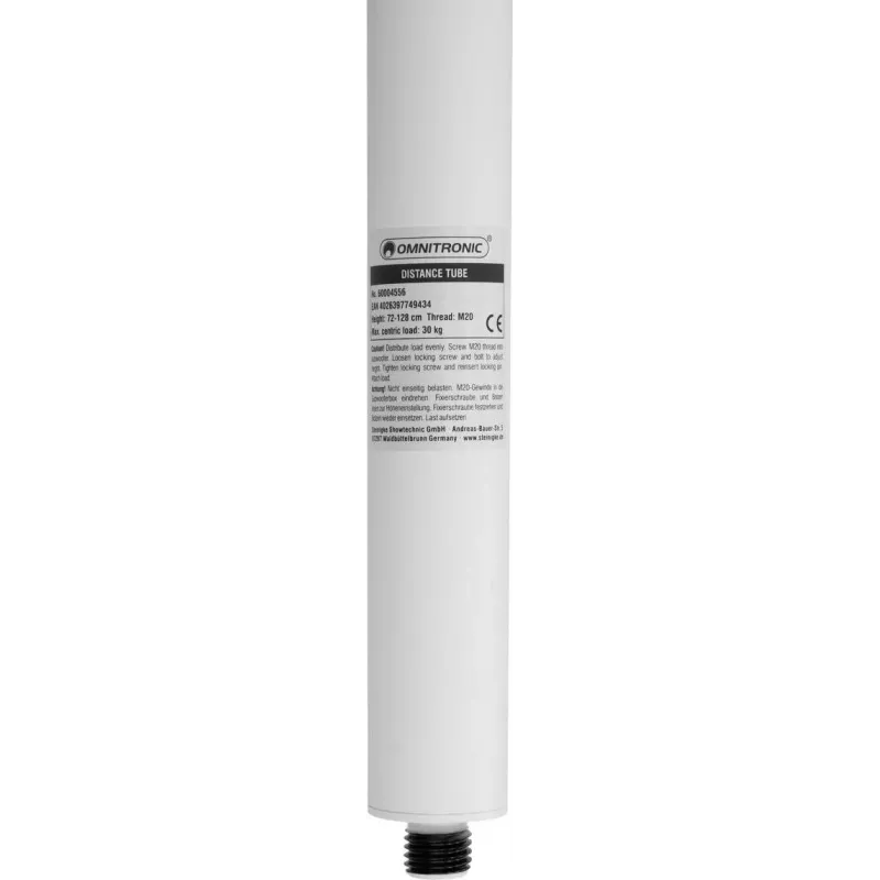 OMNITRONIC ράβδος απόστασης ηχείων bassbox/top ηχείο λευκό (60004556)