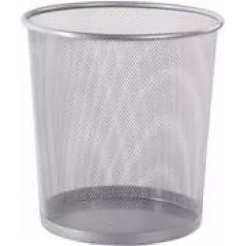 Westcott συρμάτινος κάδος απορριμμάτων, 12,3 L, ασημί, στρογγυλός, 230 x 270 mm E-744607 00