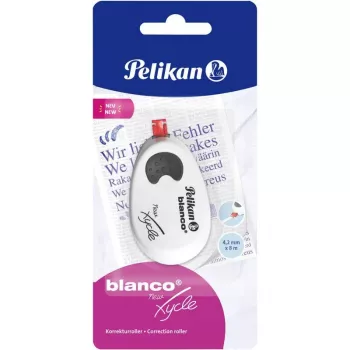 Pelikan Xycle Διορθωτικό κύλινδρο Blanco 4,2 mm x 8 m χωρίς διαλύτες, άμεσα επικαλύψιμο, εργονομικό – 1 τεμ. (300001140)
