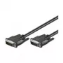 Wentronic goobay Καλώδιο DVI-D Dual Link 0,5m μαύρο με βίδες 93295