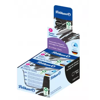 Pelikan eco Αναπλήρωση στυλό roller για Pelikano/Twist, μπλε, 65% ανακυκλωμένο πλαστικό, 1 τεμ. 300010005