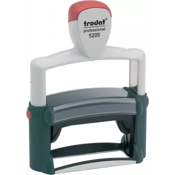 Trodat Professional 5205 Αυτομελανωτή σφραγίδα κειμένου, 6 γραμμών, 66 x 22 mm, περιλαμβάνεται μαύρο μελανοδοχείο