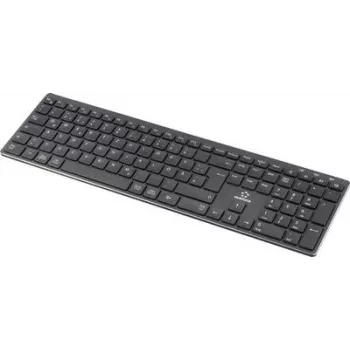 Renkforce RF-ARKB-400 Ασύρματο πληκτρολόγιο Bluetooth γερμανικό QWERTZ μαύρο (RF-6701212)