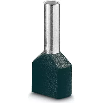 LAPP Διπλό ακροχιτώνιο, 0,75 mm², 8 mm, ημιαπομονωμένο, γκρι, 500 τεμ. 61802000